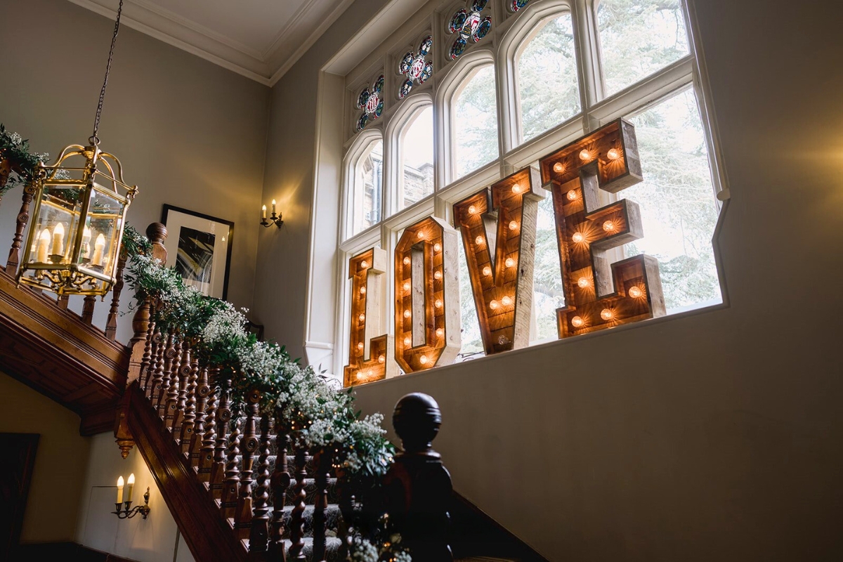 Hartsfield Manor Weddings Love Staircase